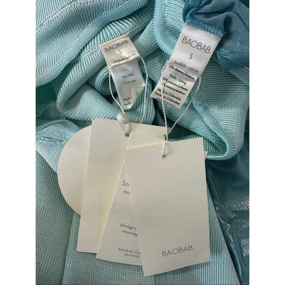 BAOBAB COLLECTION Elsa Midi Dress In Moana Size S $350 - Picture 9 of 9